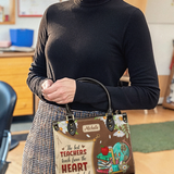 The Best Teachers Teach From The Heart Not From The Book DNRZ2903001A Leather Bag