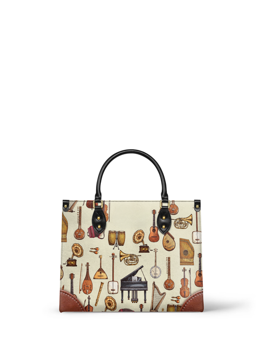 Music Teacher Leather Bag