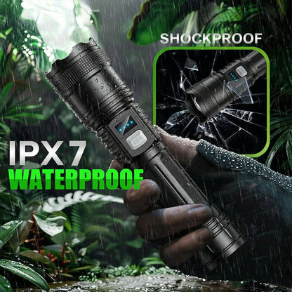 990000LM Super Bright Survival Flashlight for Every Adventure!