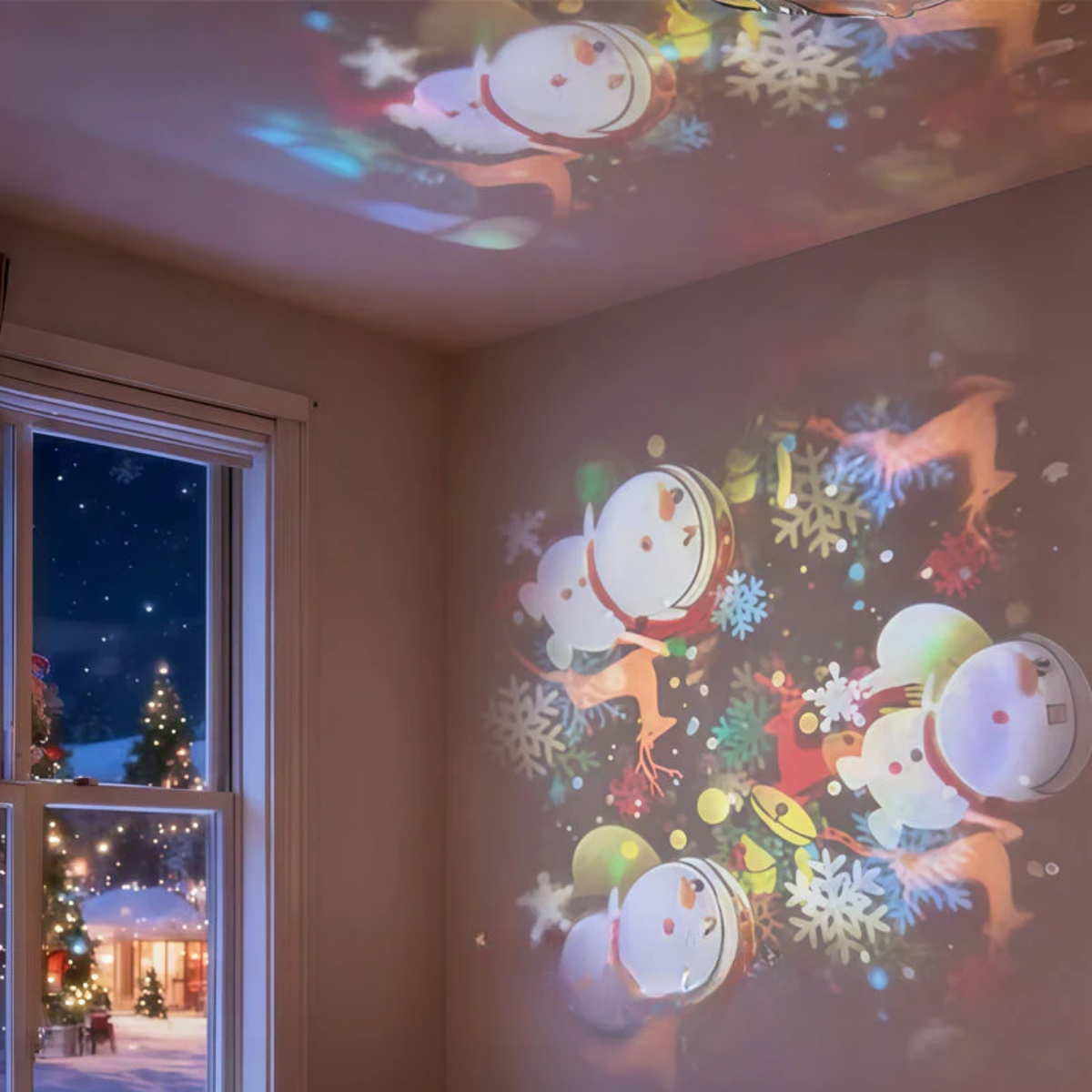Dynamic Rotating LED projector
