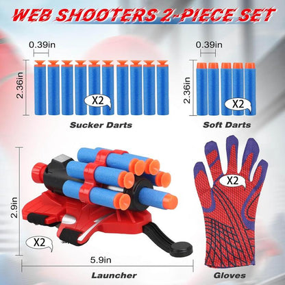 Web Slinger Toys with Spider-Man Glove Launcher