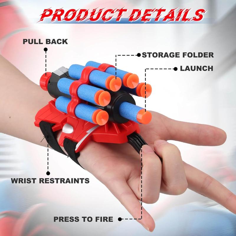 Web Slinger Toys with Spider-Man Glove Launcher