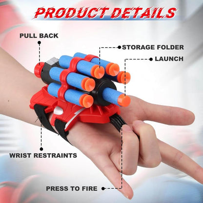 Web Slinger Toys with Spider-Man Glove Launcher