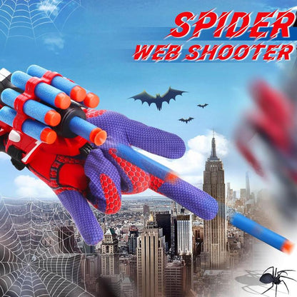 Web Slinger Toys with Spider-Man Glove Launcher