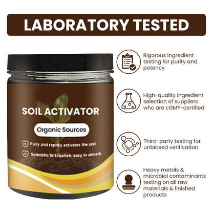 ⏰ Sale 60% OFF🔥 Soil Pro Activator 🌱 Revive Your Soil, Boost Plant Growth Naturally