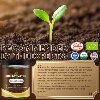 ⏰ Sale 60% OFF🔥 Soil Pro Activator 🌱 Revive Your Soil, Boost Plant Growth Naturally