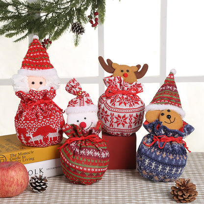 2025 Christmas Doll Gift Bags For Party Gifts Holiday