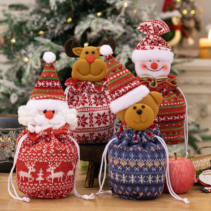 2025 Christmas Doll Gift Bags For Party Gifts Holiday