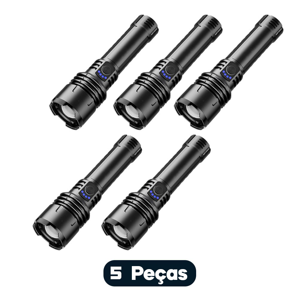 🔥60% DE DESCONTO!!⏰ 🔦 Super Bright Ultimate Tactical Flashlight, Resistência de Grau Militar – Feita para Qualquer Emergência