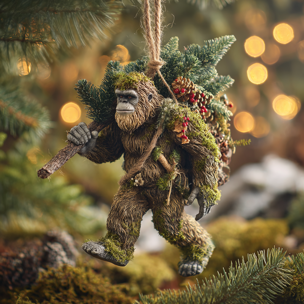 2026 Wildlife Wonders Bigfoot Acrylic Ornament 🌟
