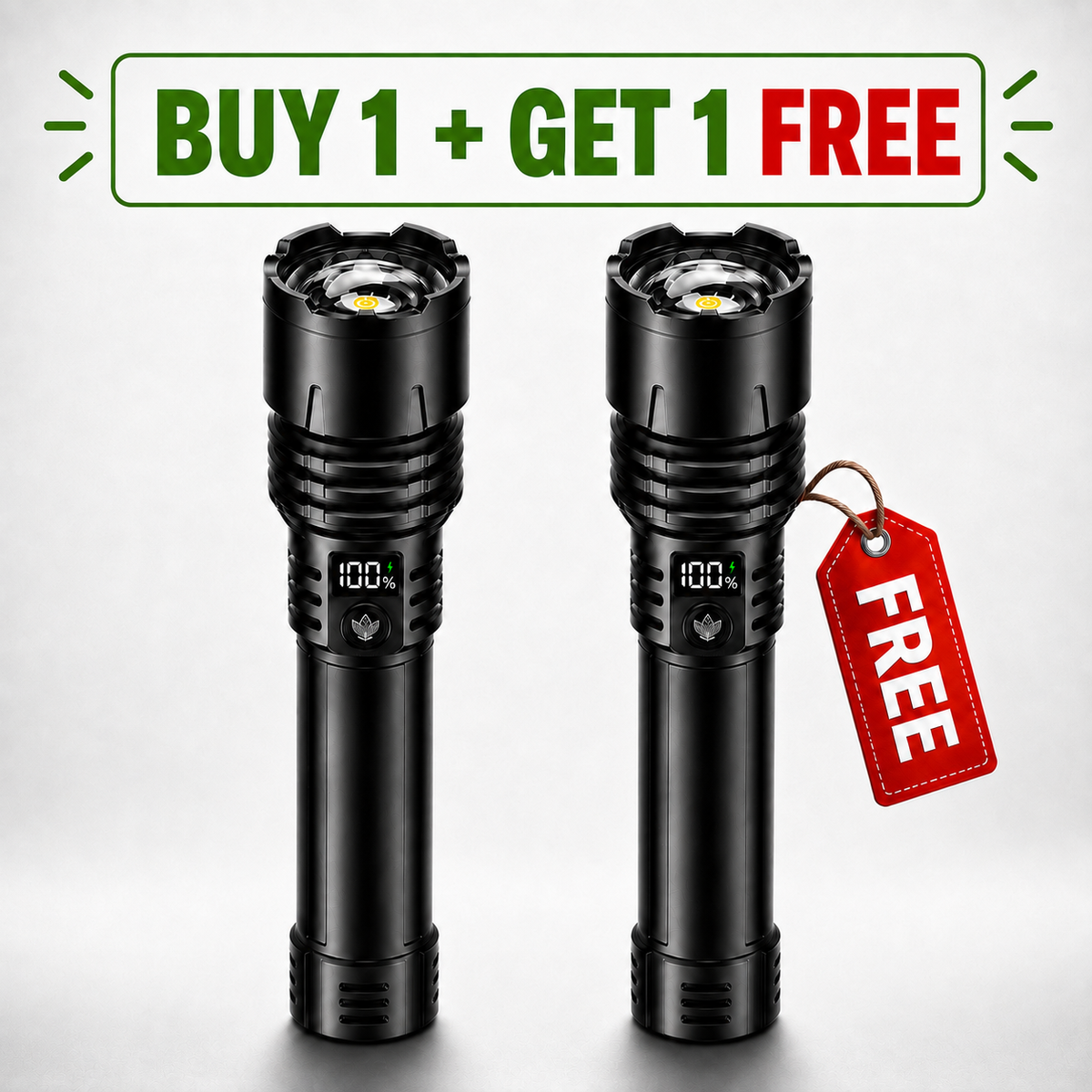 🔦 Super Bright Tactical Survival Flashlight