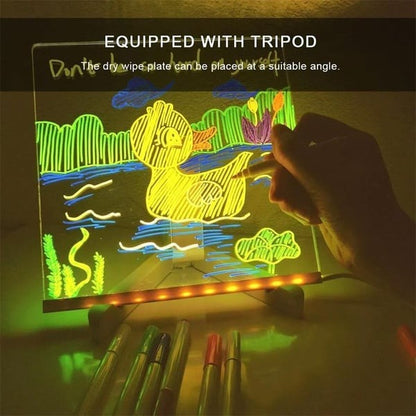 🎄Christmas Hot Sale✨ TLOPA® LED Note Board with Colors🎨