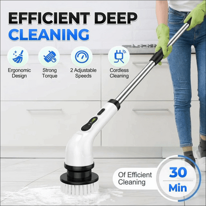 🔥HOT SALE 60% OFF 🔥MULTI-SURFACE SPIN SCRUBBER 🔥2026 High-Torque Power & Effortless Deep Clean