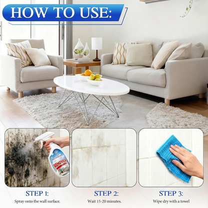 🎉EXCLUSIVE DEAL: UP TO 60% OFF Today Only!🔥Trilumia® Fast Acting Anti-Mold Wall Cleaner Spray🔥