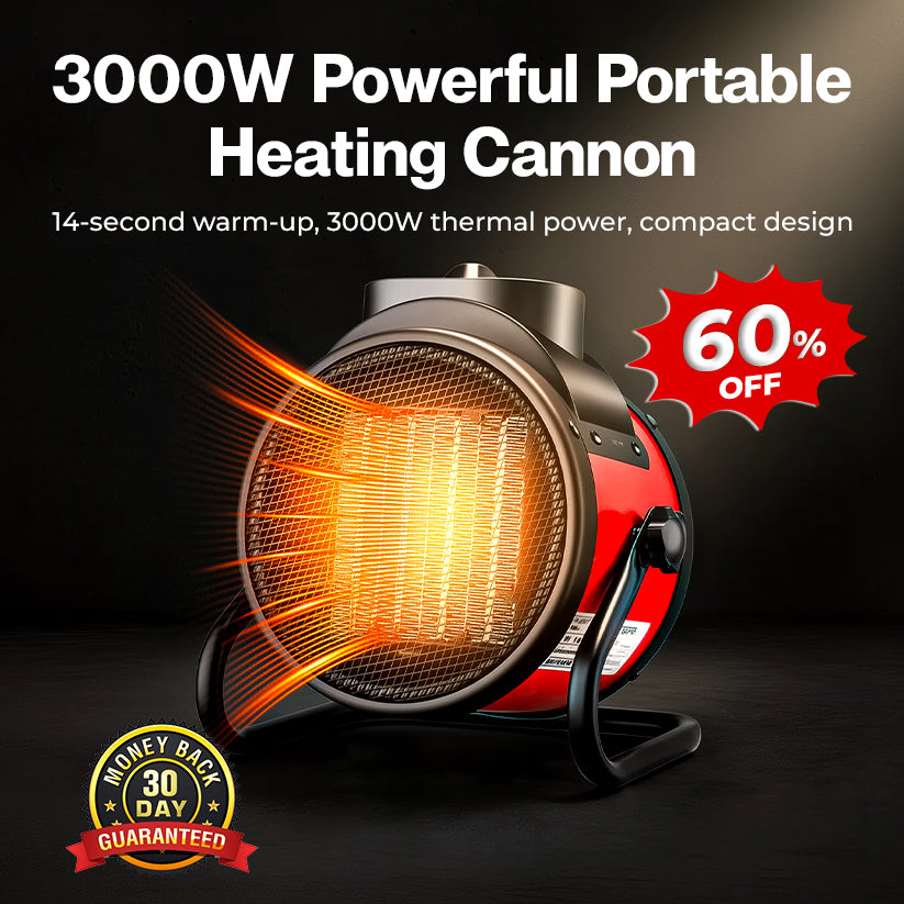 TLOPA® 3000W Powerful Portable Heating Cannon