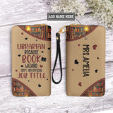 Librarian Because Book Wizard Isnt A Official Job Title NNRZ27057144BE Zip Around Leather Wallet