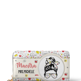 Maestra NNRZ01104860IZ Zip Around Leather Wallet