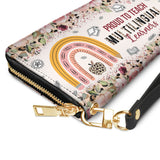 Matching Wallet Bundle - TTRZ28057025FG (Must be ordered with a Leather Bag. Not sold separately)