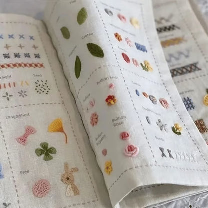 TLOPA® All-Scenario Embroidery Stitch Book Kit
