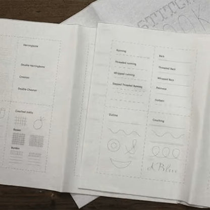 TLOPA® All-Scenario Embroidery Stitch Book Kit