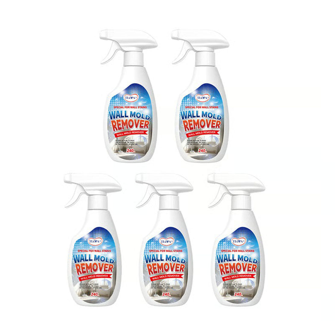 TLOPA® Fast Acting Anti Mold Wall Cleaner Spray