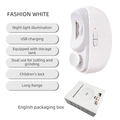 ⏳Time-Limited Special 60% OFF⏰ 2-in-1 Automatic Electric Nail Clipper with Polishing
