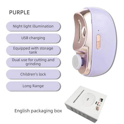 ⏳Time-Limited Special 60% OFF⏰ 2-in-1 Automatic Electric Nail Clipper with Polishing