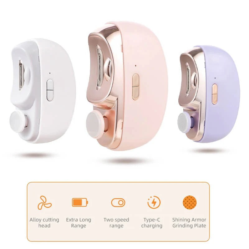 ⏳Time-Limited Special 60% OFF⏰ 2-in-1 Automatic Electric Nail Clipper with Polishing