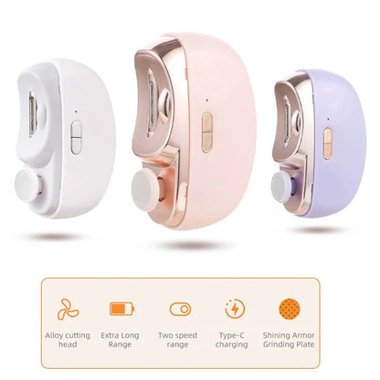 ⏳Time-Limited Special 60% OFF⏰ 2-in-1 Automatic Electric Nail Clipper with Polishing