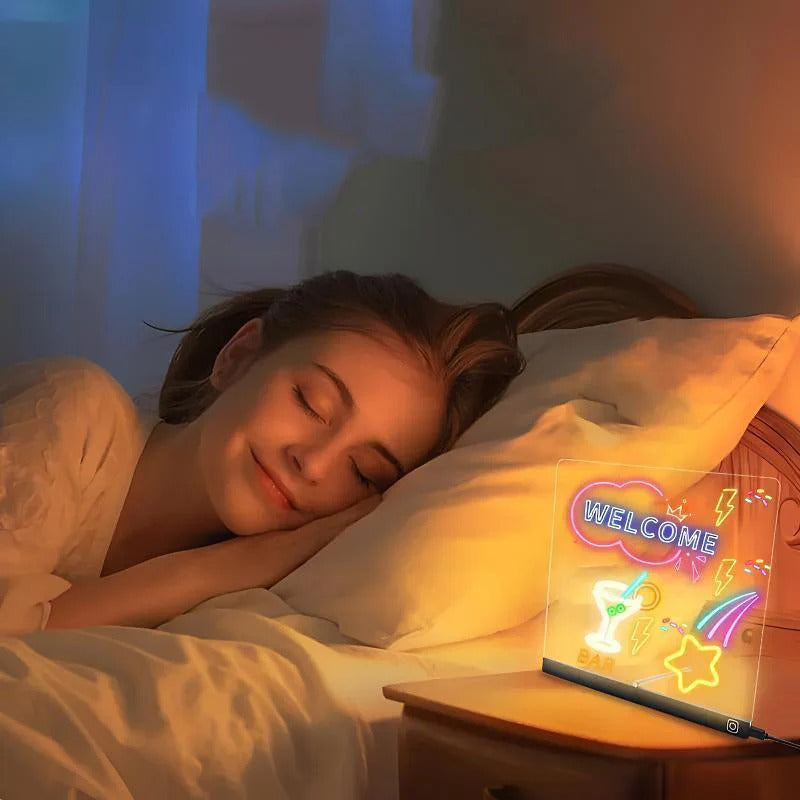 🎄Christmas Hot Sale✨ TLOPA® LED Note Board with Colors🎨