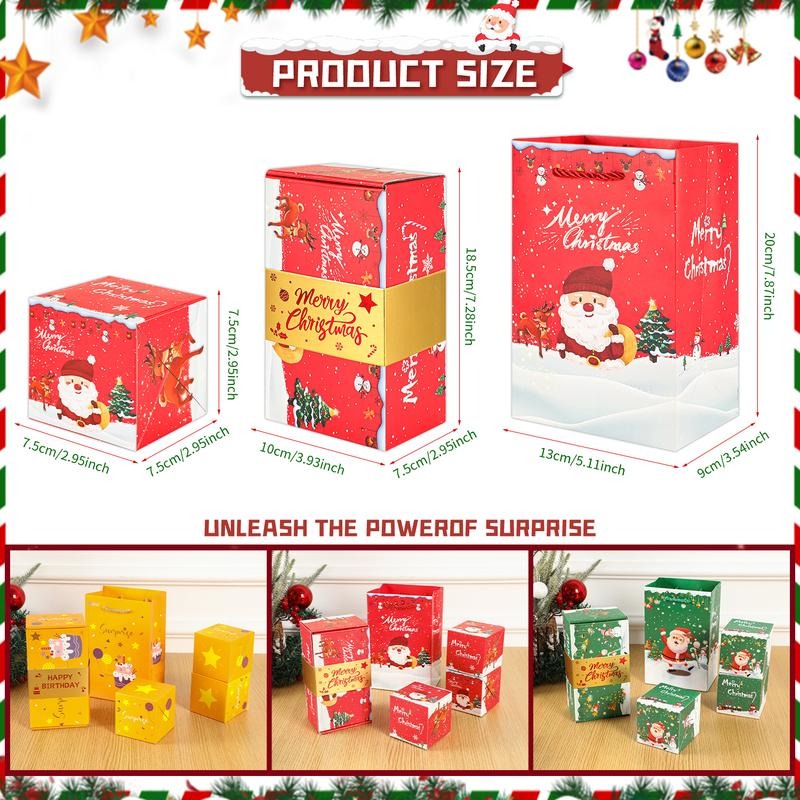 TLOPA® Christmas Surprise Explosion Bouncing Gift Box 🎁