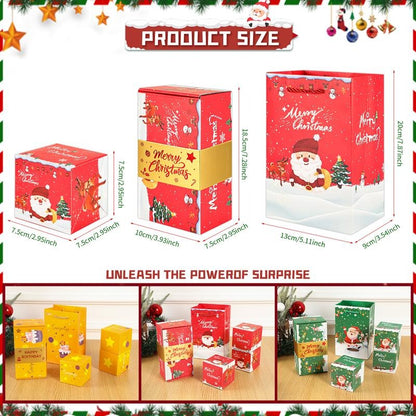 TLOPA® Christmas Surprise Explosion Bouncing Gift Box 🎁
