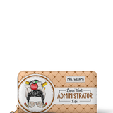 Living That Administrator Life NNRZ01102529WY Zip Around Leather Wallet