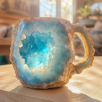 2025 New Mineral Crystal Coffee Mugs