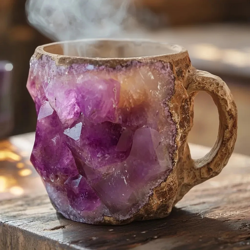 2025 New Mineral Crystal Coffee Mugs