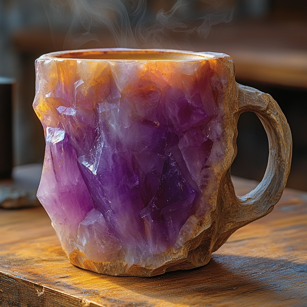 2025 New Mineral Crystal Coffee Mugs