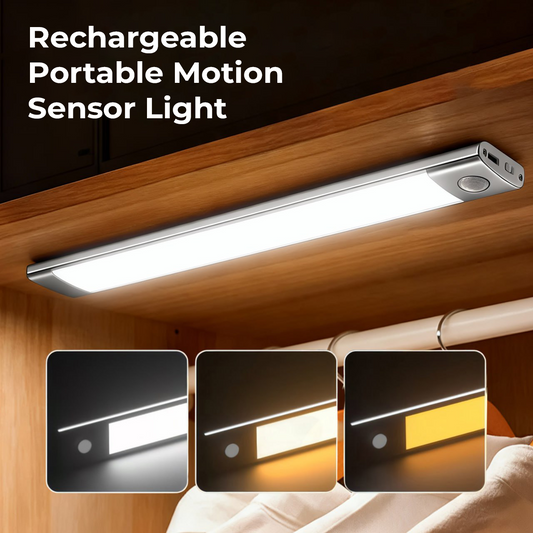 💡 Rechargeable Portable Motion Sensor Light ✨