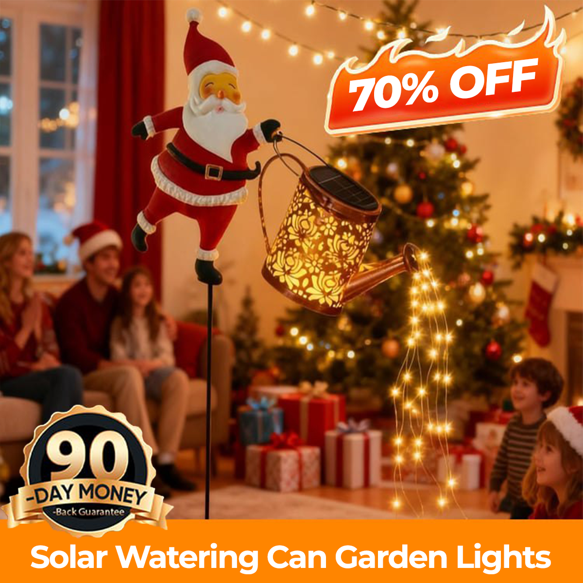 TLOPA® Santa Claus Solar Watering Can Garden Lights 🎄Trusted by 50,000+ Garden Enthusiasts Nationwide