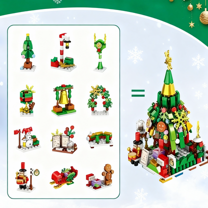 TLOPA® 2025 New Advent Calendar Children's Christmas Building Blocks