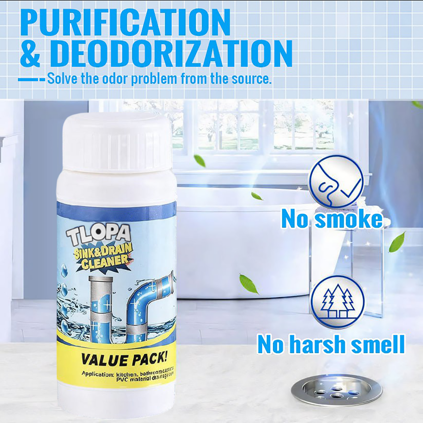TLOPA® Sink and Drain Cleaner