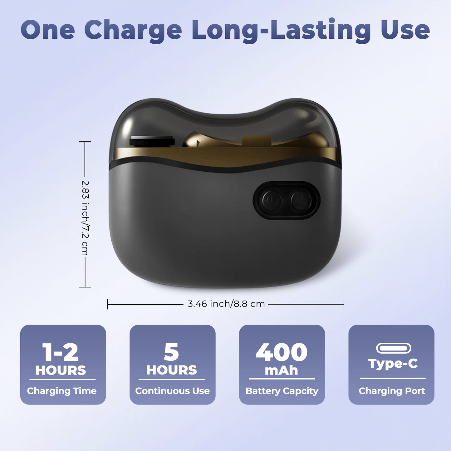 ✨ 2026 Upgraded 2-in-1 Electric Nail Clipper & Polisher for Adults and Children ✨