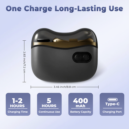 ✨ 2026 Upgraded 2-in-1 Electric Nail Clipper & Polisher for Adults and Children ✨