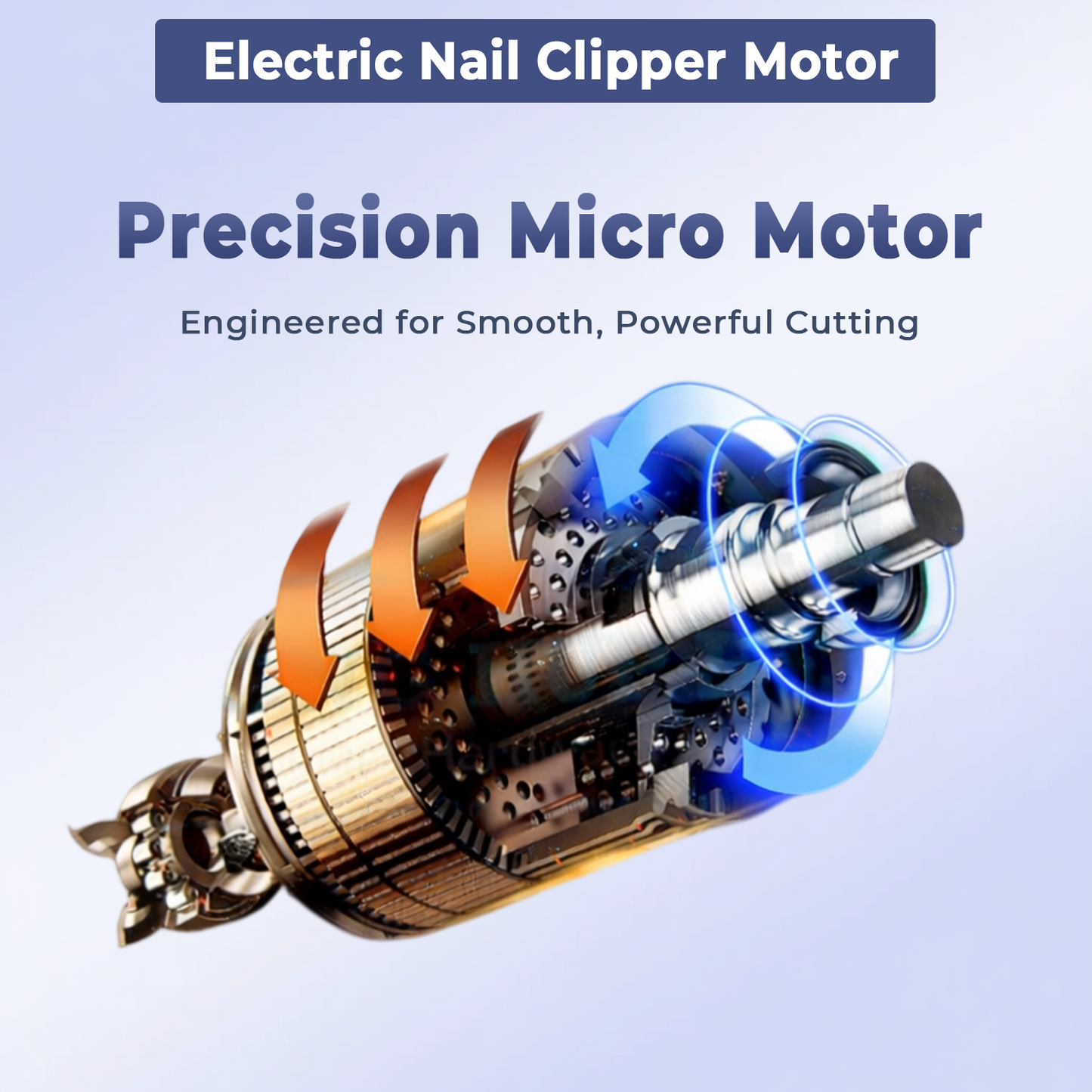 ✨ 2026 Upgraded 2-in-1 Electric Nail Clipper & Polisher for Adults and Children ✨