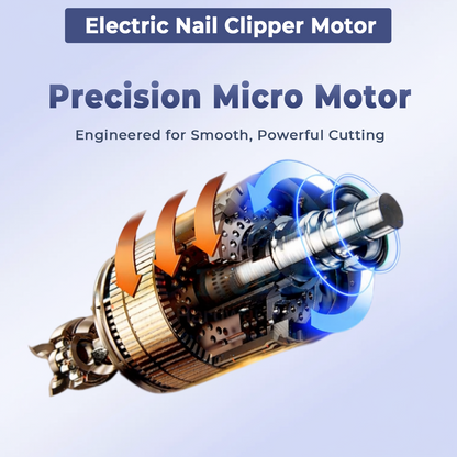 ✨ 2026 Upgraded 2-in-1 Electric Nail Clipper & Polisher for Adults and Children ✨