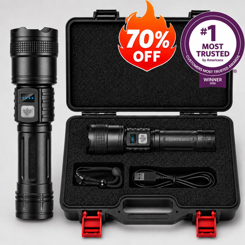 ¡70% DE DESCUENTO! Linterna Ultimate Superbrillante 🔦 Durabilidad de Grado Militar, 80X Más Potente