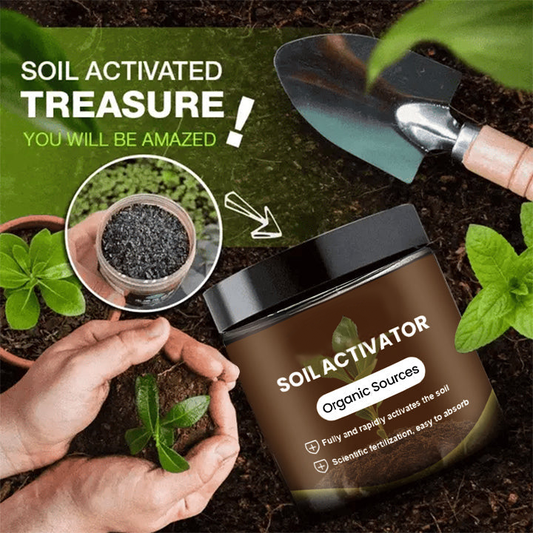 ⏰ Limited Time Deal 60% OFF🔥 Soil Pro Activator 🌱 Revive Your Soil, Boost Plant Growth Naturally