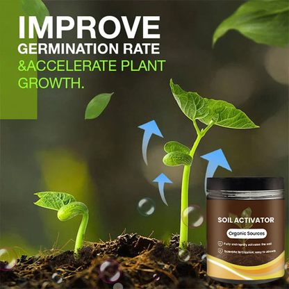 ⏰ Sale 60% OFF🔥 Soil Pro Activator 🌱 Revive Your Soil, Boost Plant Growth Naturally