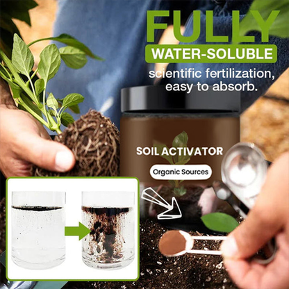 ⏰ Sale 60% OFF🔥 Soil Pro Activator 🌱 Revive Your Soil, Boost Plant Growth Naturally