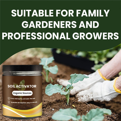 ⏰ Sale 60% OFF🔥 Soil Pro Activator 🌱 Revive Your Soil, Boost Plant Growth Naturally