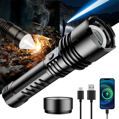 🔥60% OFF! 🔦 Super Bright UltimateLED Tactical Flashlight, Military-Grade Toughness - 80X Brightness, Cree LEDs